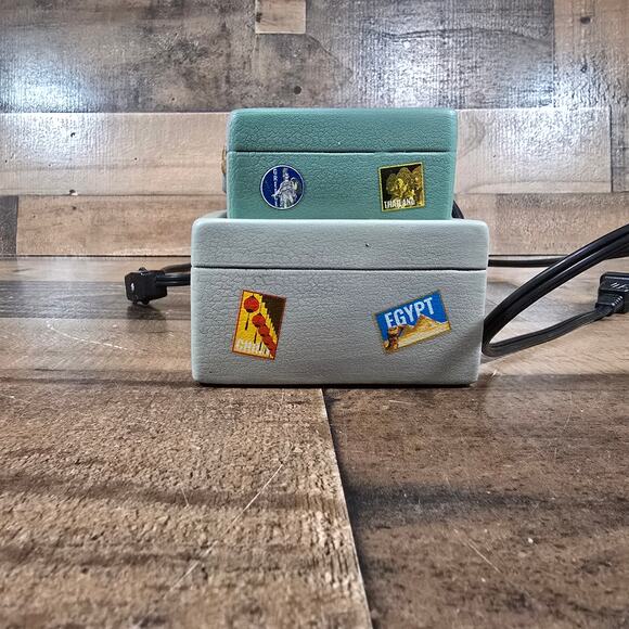 Retired Scentsy Bon Voyage Element Warmer Travel Trunk - Picture 2 of 4